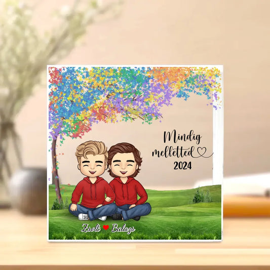 AKRIL CSODÁK ™ - BARÁTOS/BARÁTNŐS EGYEDI SZEMÉLYRE SZABOTT AKRIL AJÁNDÉK